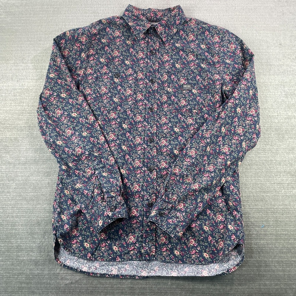 Ralph Lauren Denim & Supply Button Down Shirt Mens Medium Floral Preppy Casual
